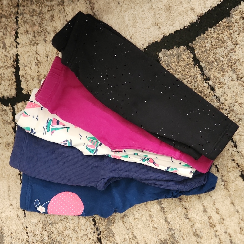 Lot of baby girl leggings